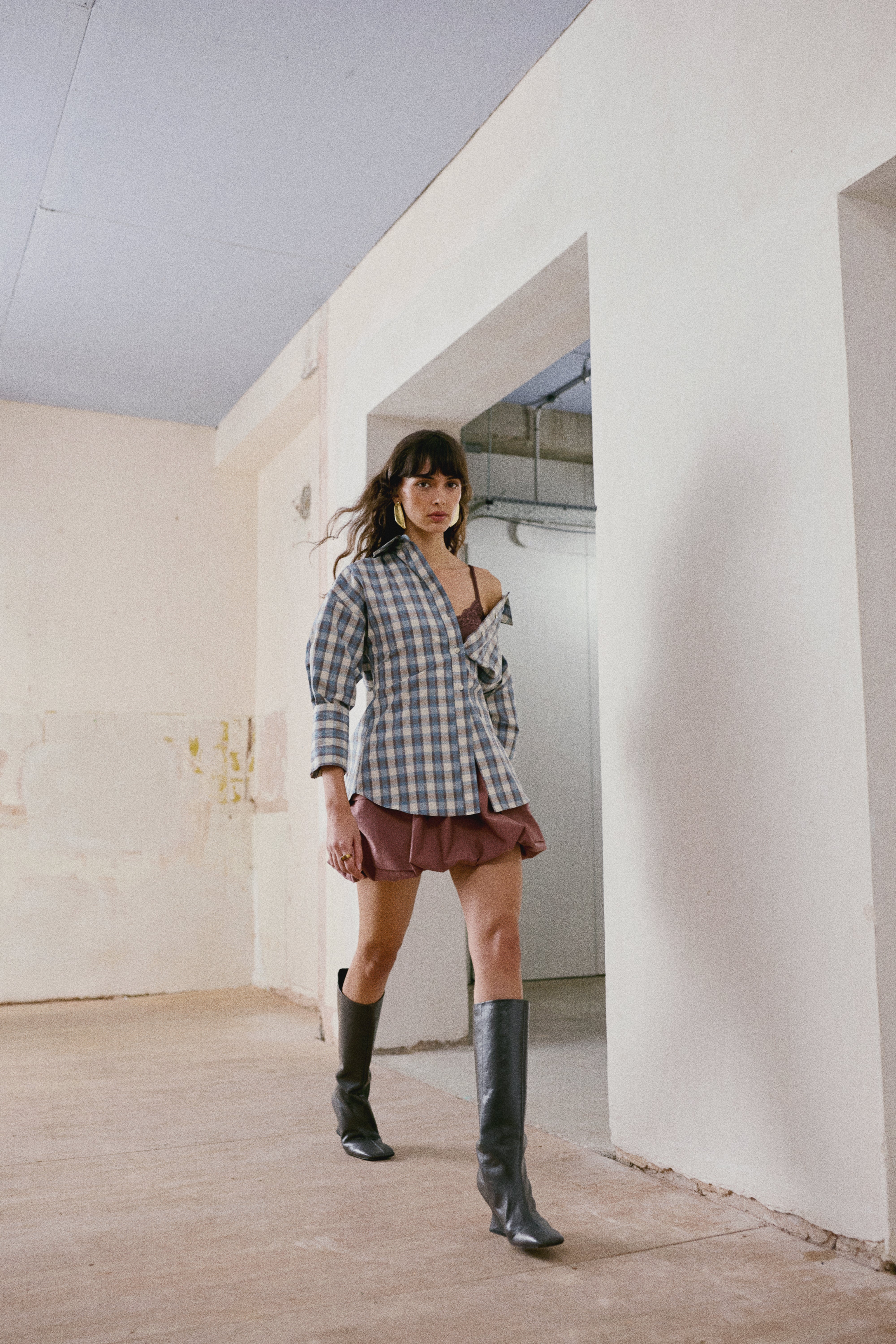 TSJANY CHECK SHIRT